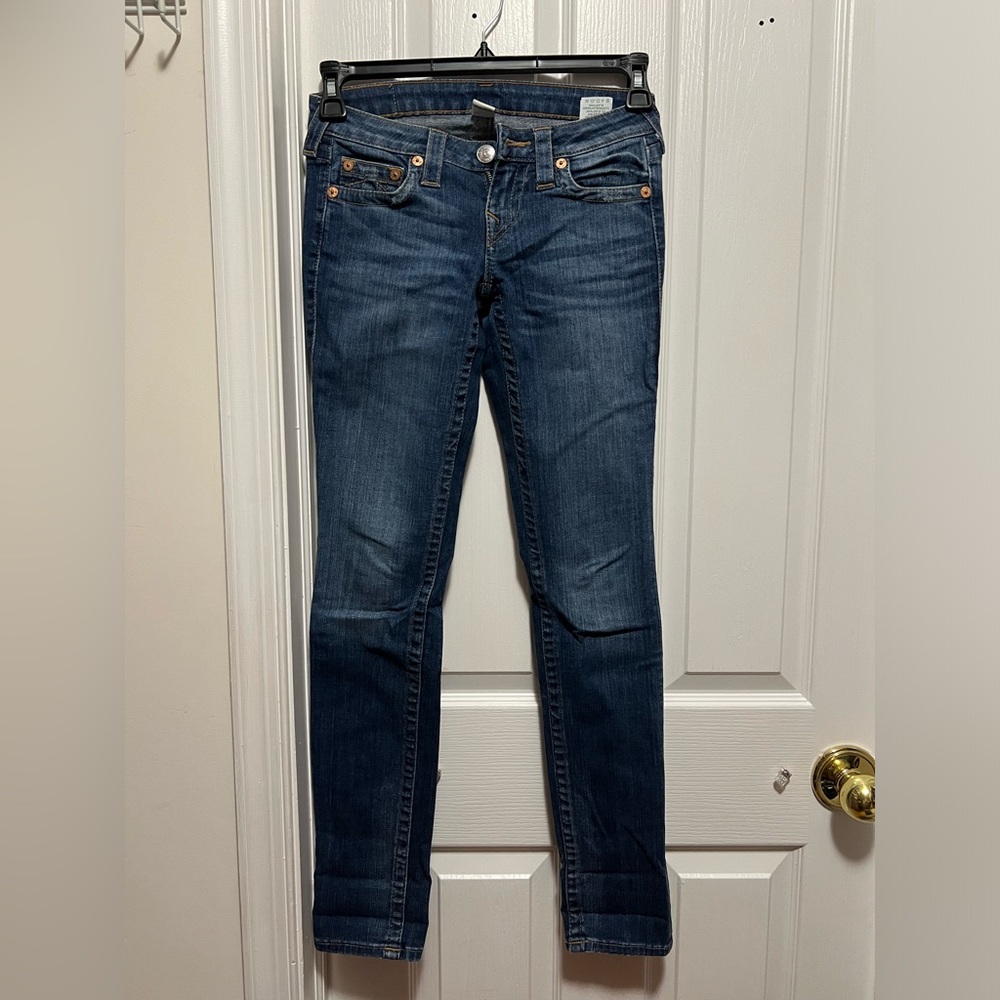 True religion skinny jeans. Size: 25